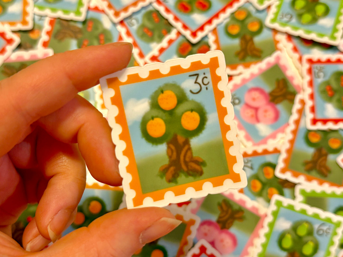 the animal crossing stamp stickers