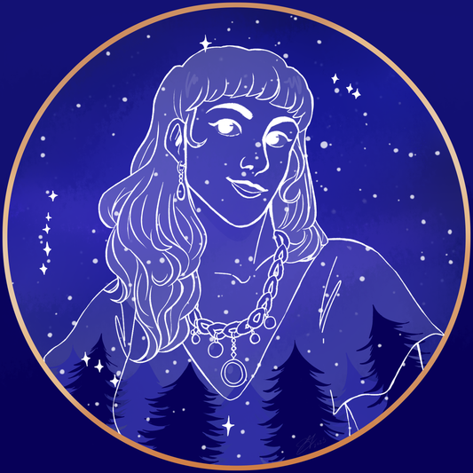 Peachrumpus Constellation Portrait Commission