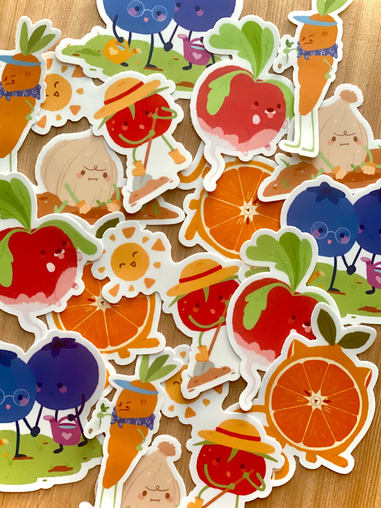 "Market Friends" Stickers