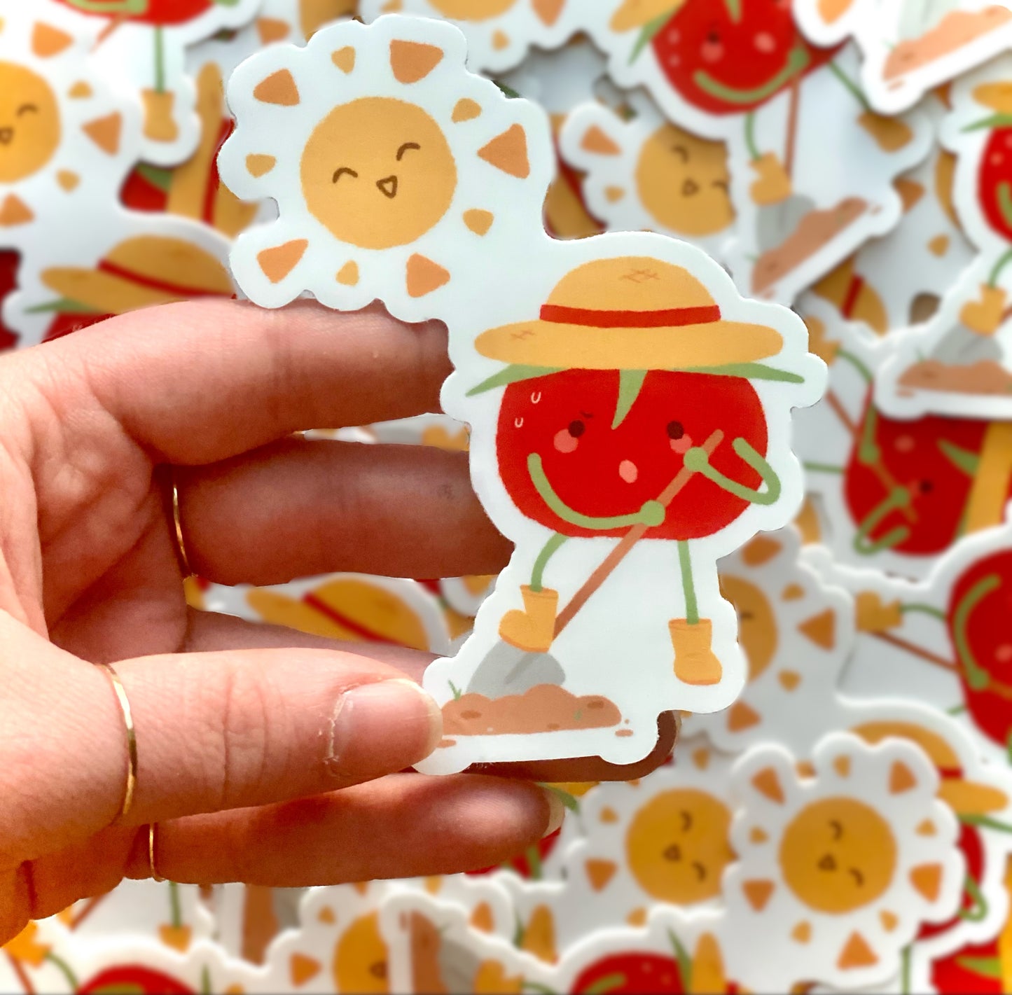 "Market Friends" Stickers